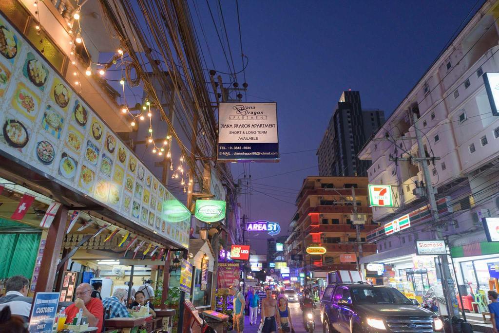 Dragon Boutique Apartment Pattaya ภายนอก รูปภาพ